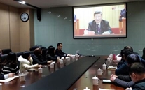 潜能集团党委组织寓目“庆祝刷新开放四十周年”大会盛况