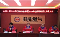 太康公司召开2018年度总结表扬暨2019年度目的责任剖析大会