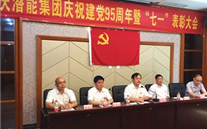 潜能集团召开庆祝建党95周年暨“七一”表扬大会